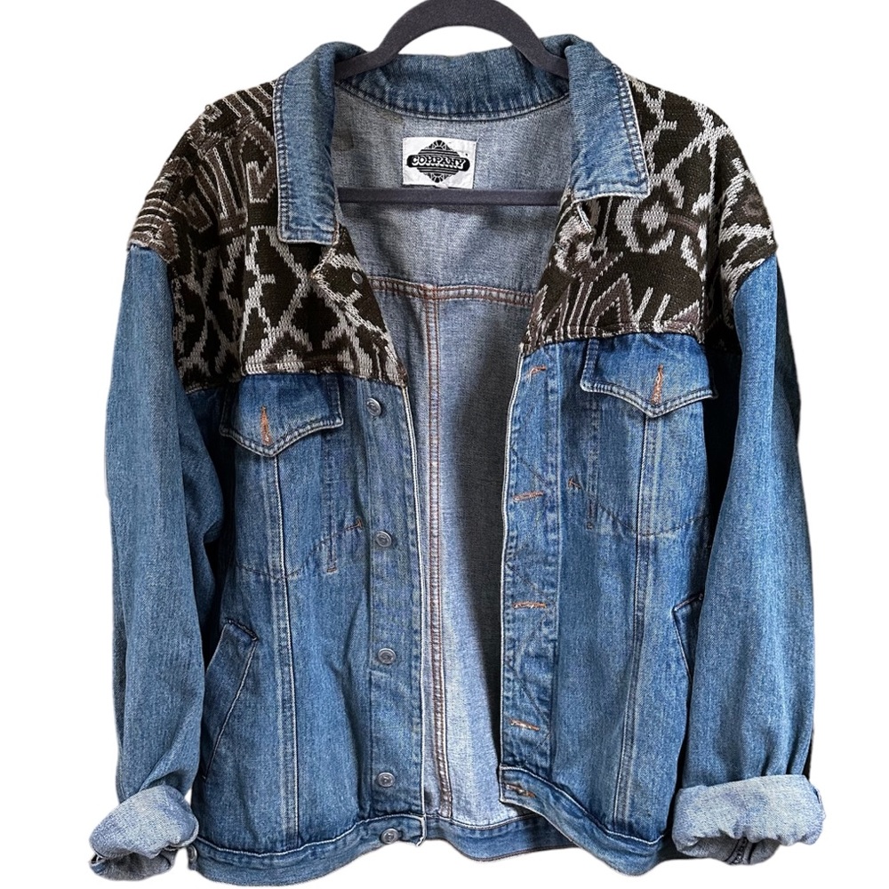 VINTAGE Genuine Company Brand Jean Jacket